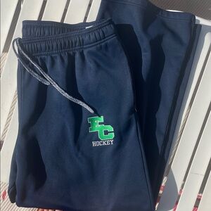 Navy Blue Endicott hockey Sweatpants